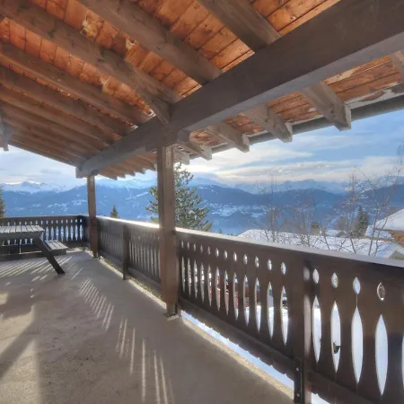 Chalé Johnson A Avec Vue Sur Les Alpes *